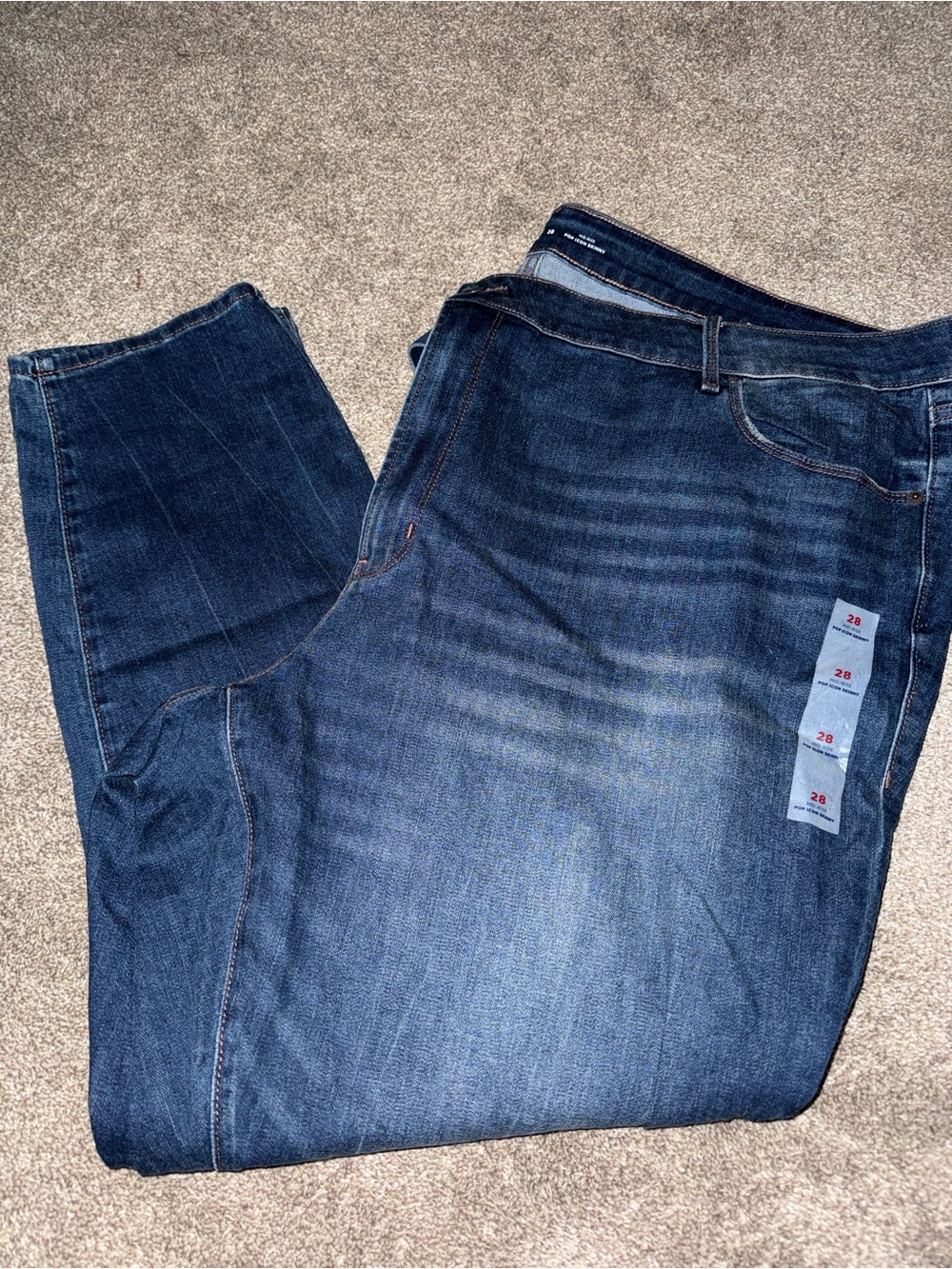 Old Navy Dark Blue Skinny Jeans